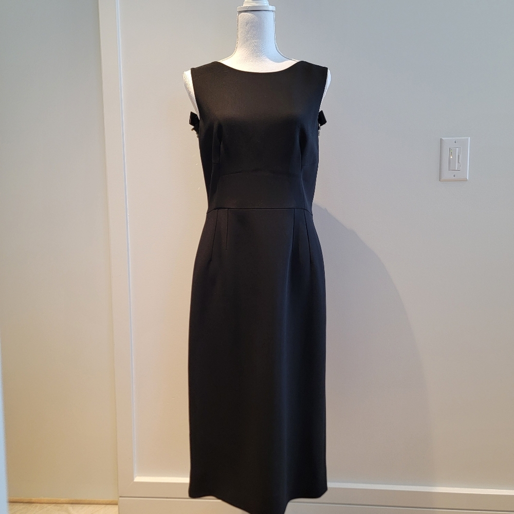 DOLCE & GABBANA BLACK COCKTAIL DRESS